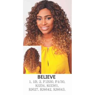 R&B Collection, Synthetic hair U-Shape Lace wig, BELIEVE